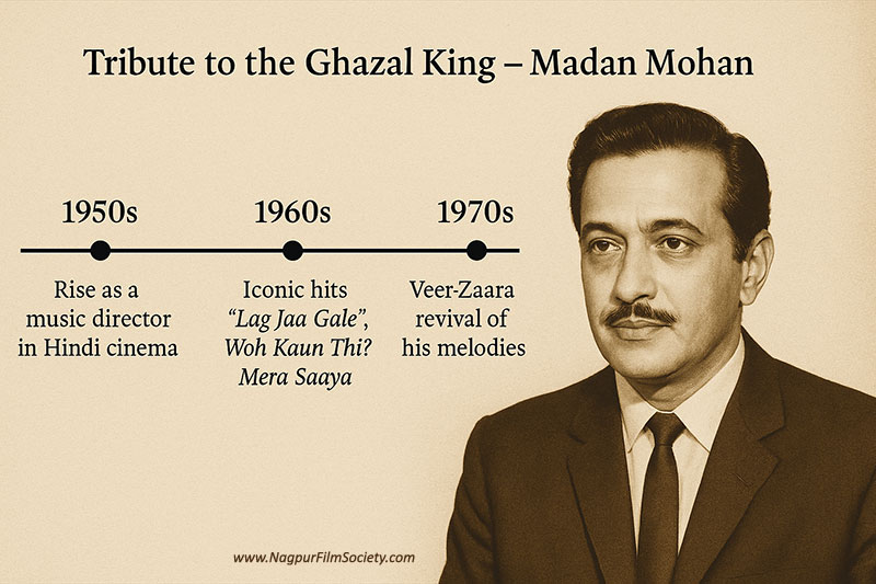 Madan Mohan Songs Timeline