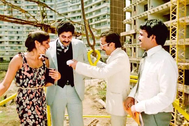 Satish Shah in Jaane Bhi Do Yaaro