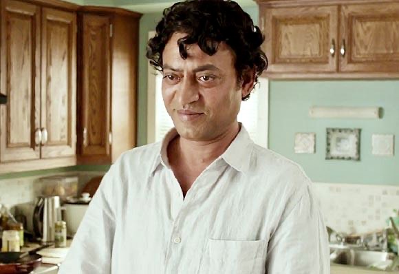 Irrfan Khan as Piscine Molitor "Pi" Patel in The Life of Pi